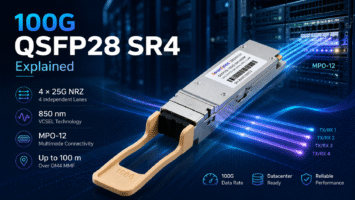 100G SR4 Explained: Reach, Fiber, MPO Cabling, Applications, and Compatibility