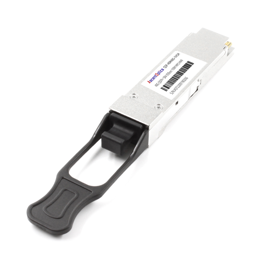 Transceptores MMF 40G QSFP+ SR4 850nm 100m