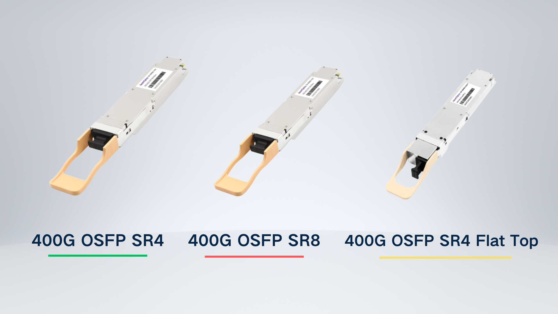 400G OSFP optical modules for short reach transmission