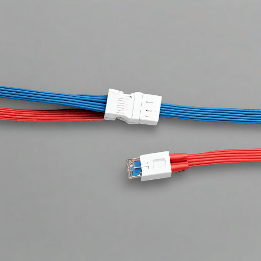 How do flat and round ethernet cables differ in terms of installation and usage?