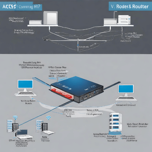 Key Differences between Wireless Access Points and Routers