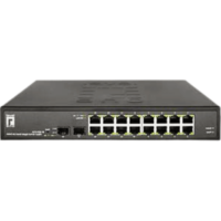 LevelOne GES-1651 Gigabit Ethernet Switch with 16GE Ports and Shared SFP Ports from Amazon