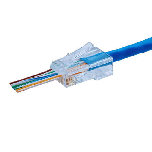 What Is an RJ45 Pass-Through Connector?