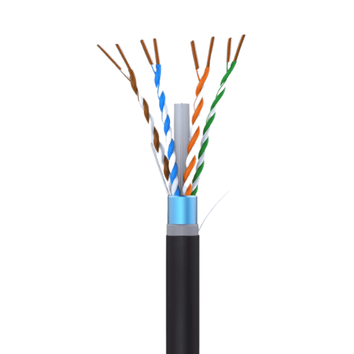 How do you properly install direct burial Ethernet cables?