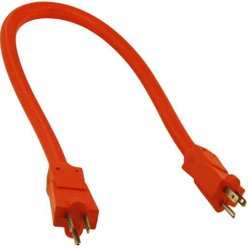 What is a male-to-male extension cord?