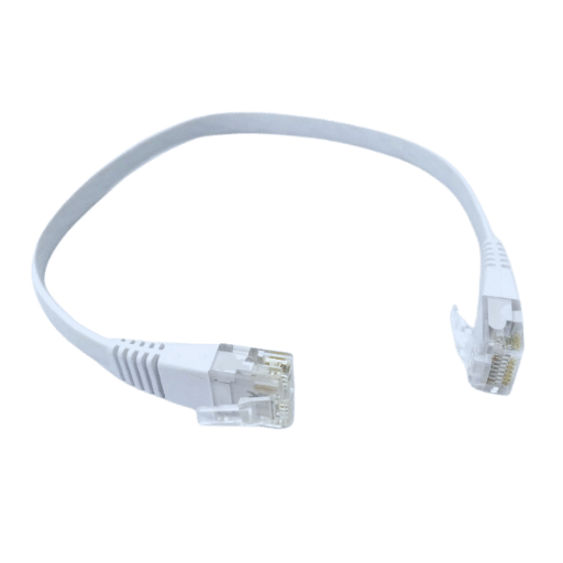 How do you properly install and use short Ethernet cables?