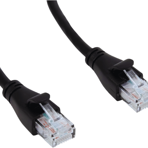 How To Install a Black Ethernet Cable Network?