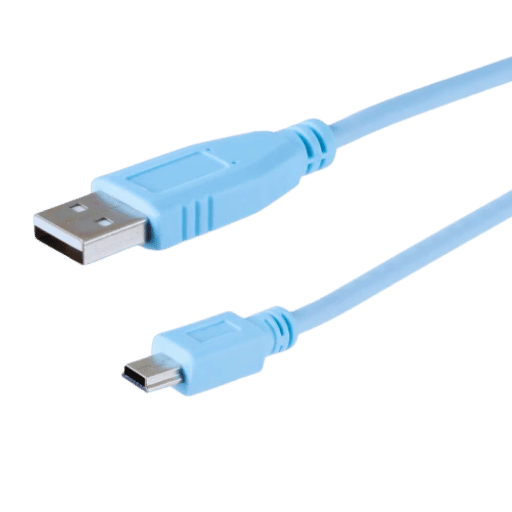 How do you connect a Cisco router using a USB console cable?