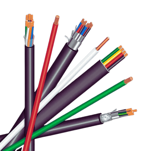 What are the different types of industrial cables?