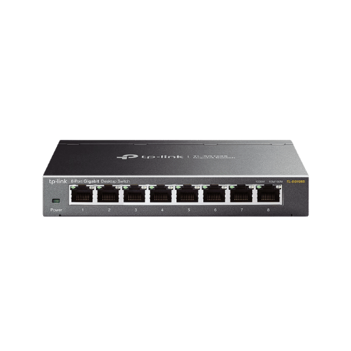 What are the advantages of an 8-Port Gigabit Smart Managed Switch?