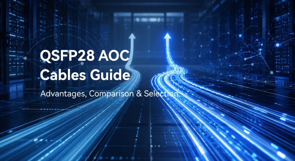 QSFP28 AOC Cables Guide: Advantages, Comparison & Selection ...