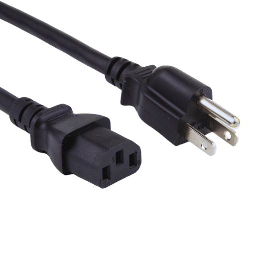 What is a Power Cord with NEMA 5-15P to C13 Connector?