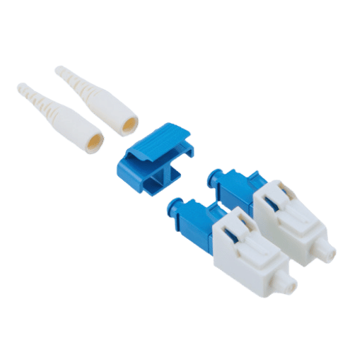 100 Capuchons Anti-poussière LC Duplex - Pour Connecteurs Fibre Optique LC | Protection Contre La Poussière