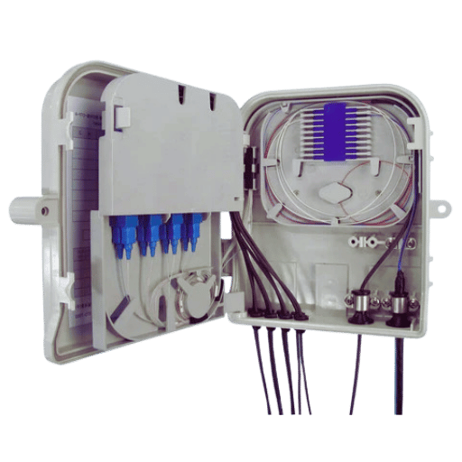 What are the key highlights of patch panels used in fiber distribution?