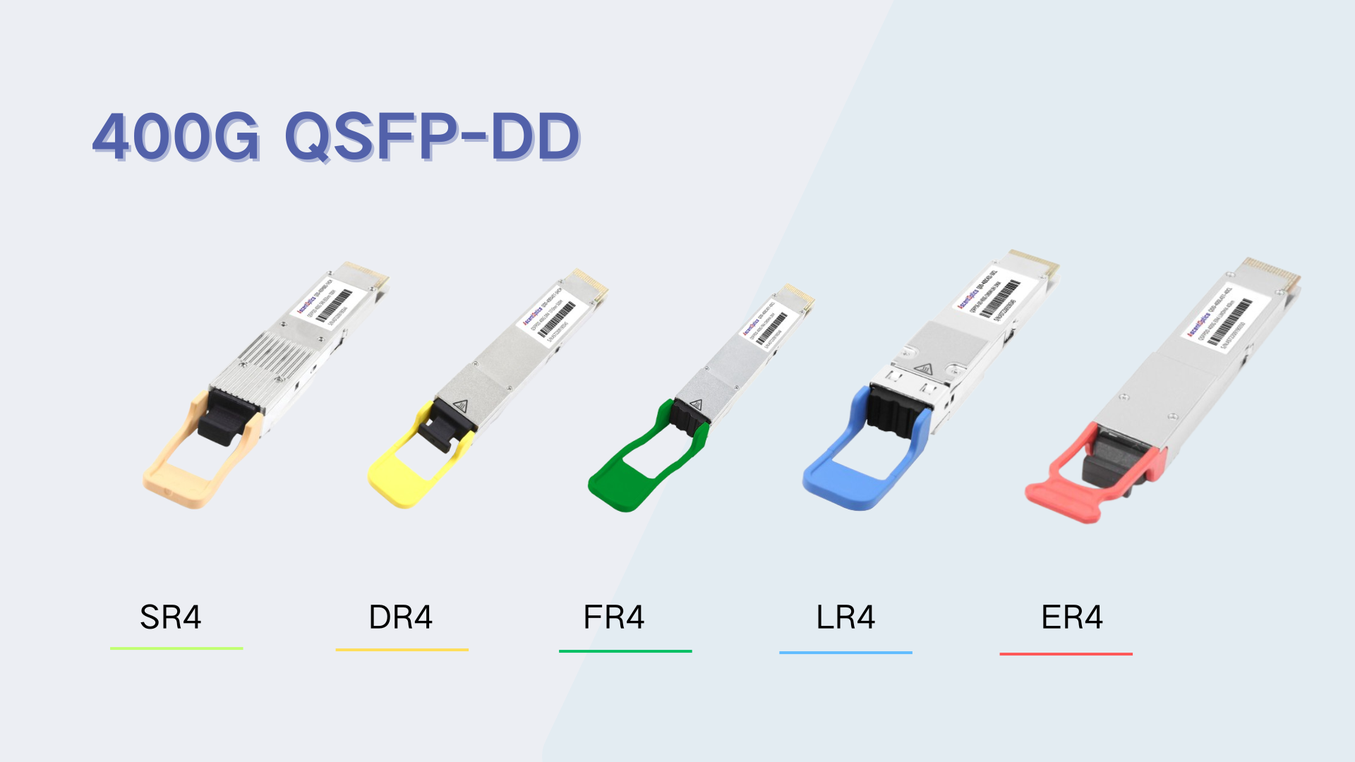  400G QSFP56-DD optical transceivers