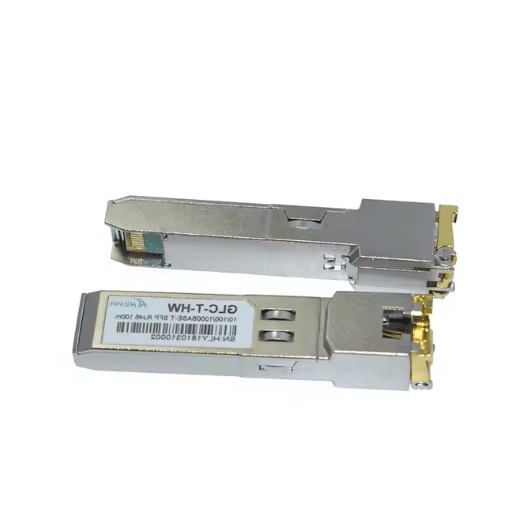 What distinguishes SFP from RJ45?