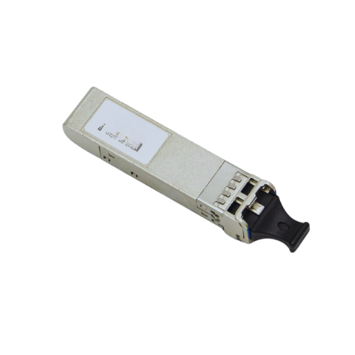 How do transmission distances differ between SR and LR SFP modules?