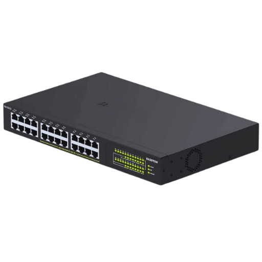 How to set up a 24 port gigabit unmanaged switch?