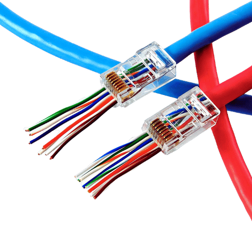 What is a Pass-Through RJ45 Connector?