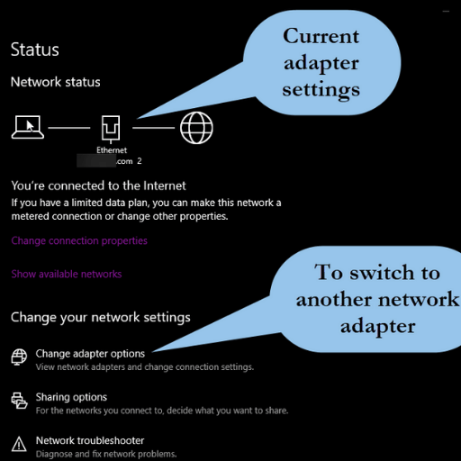 Configuring a Metered Network Connection on Windows 10