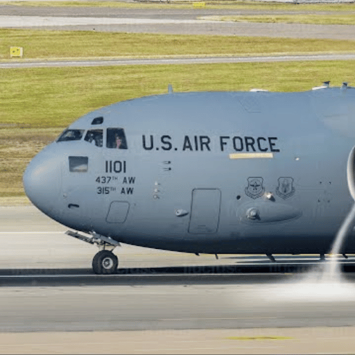 Who is in Charge of the Mini C-17 Captero Military Transport?