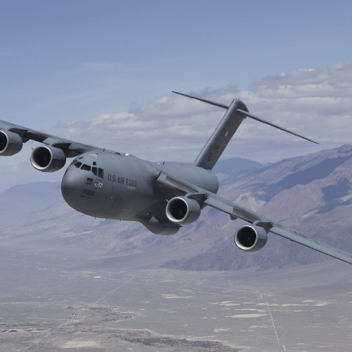 Why is the Mini C-17 of the Air Force Reserve?