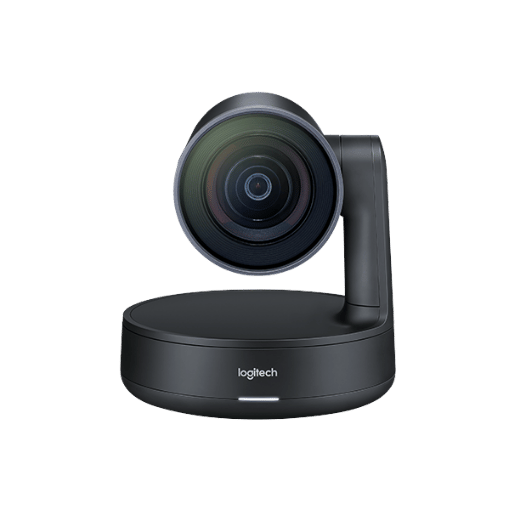 What are the transcript Features of a Conference Room Camera?