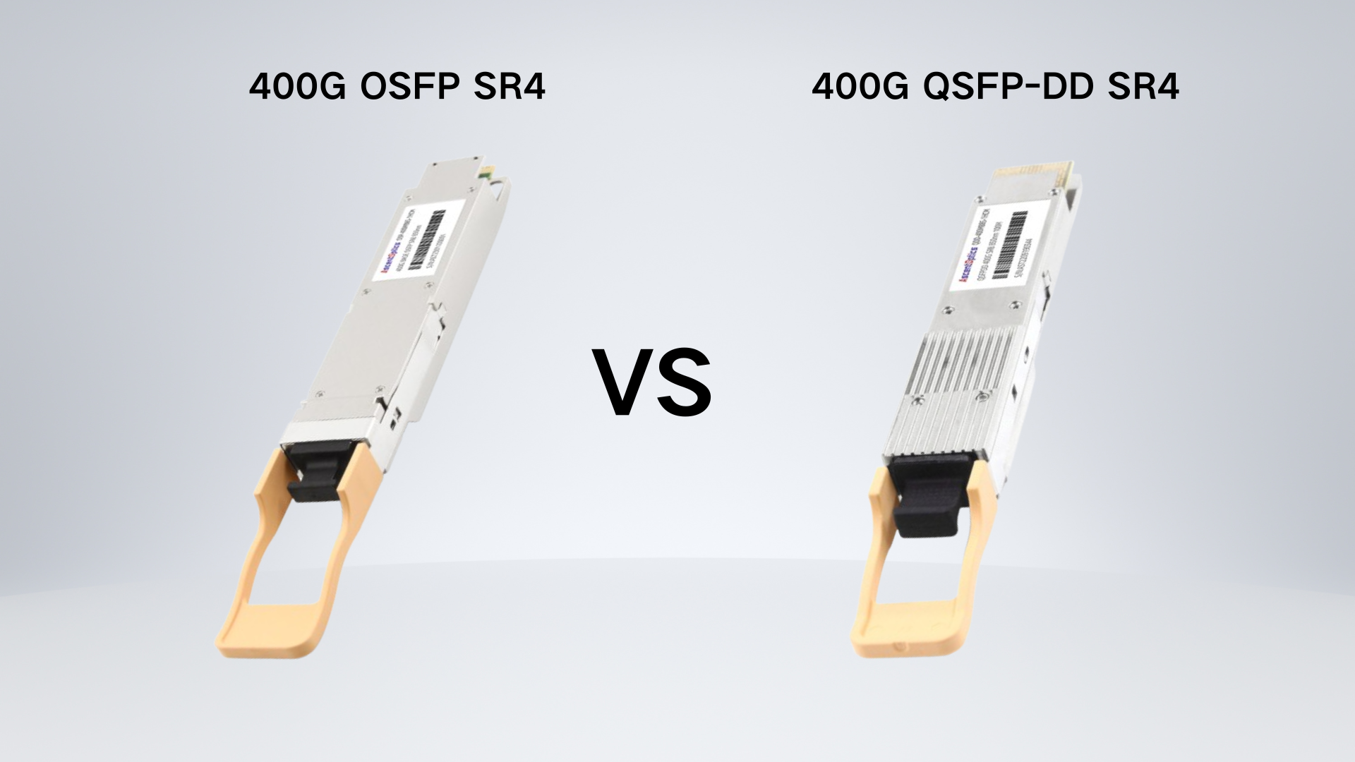 400G OSFP SR4 vs 400G QSFP-DD SR4