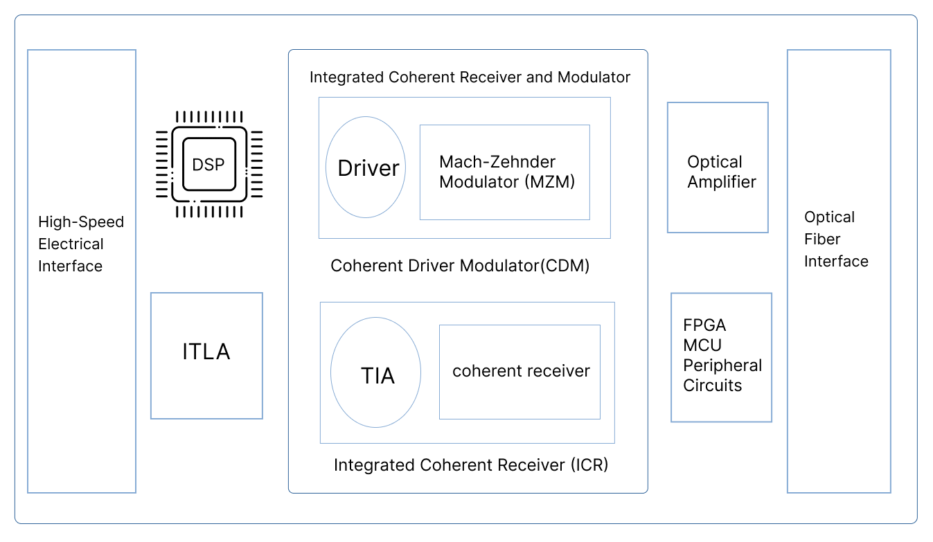 Structure of Coherent Optical Modules