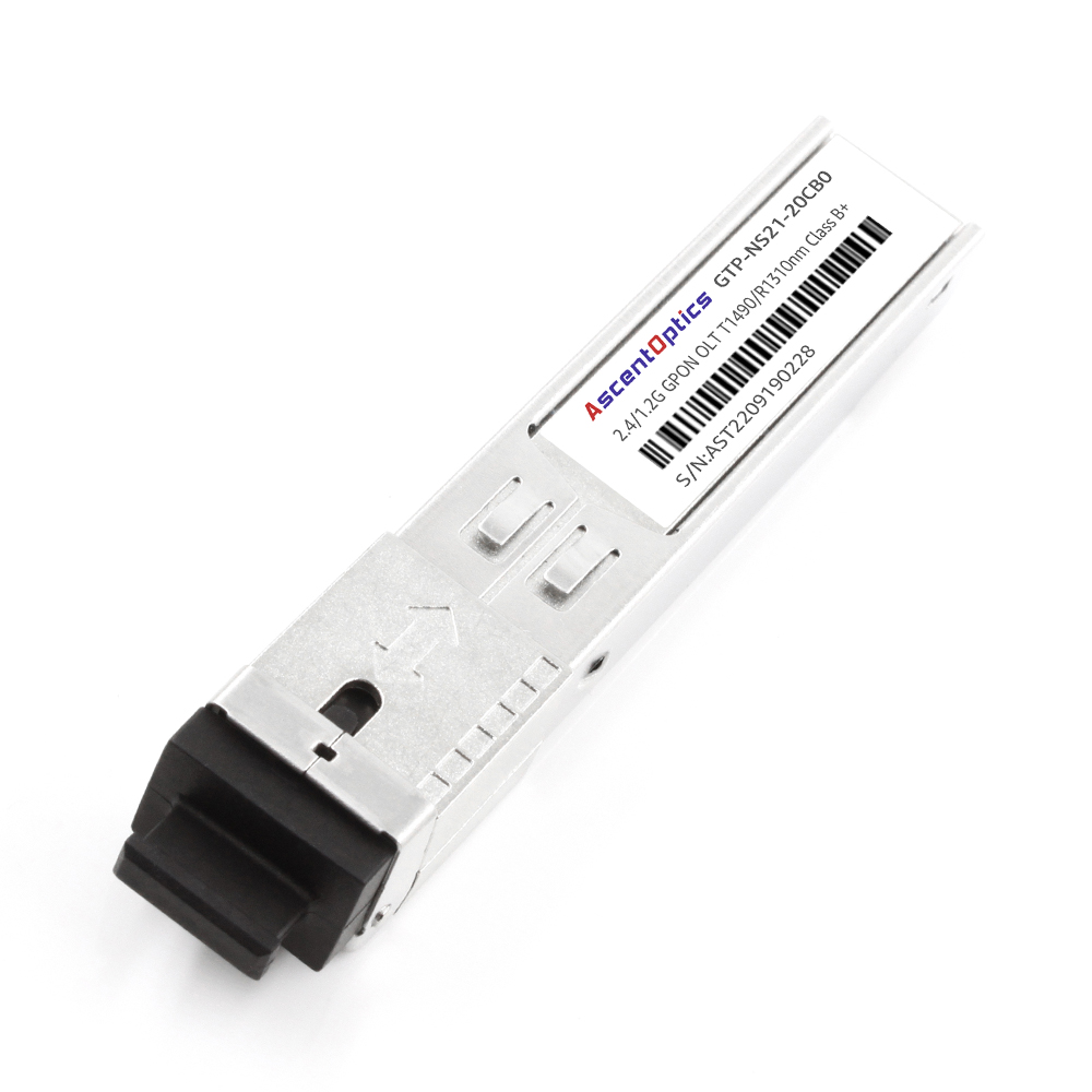 2.5T/1.25R GPON OLT SFP 1490nm TX / 1310nm RX Class B+ Transceivers