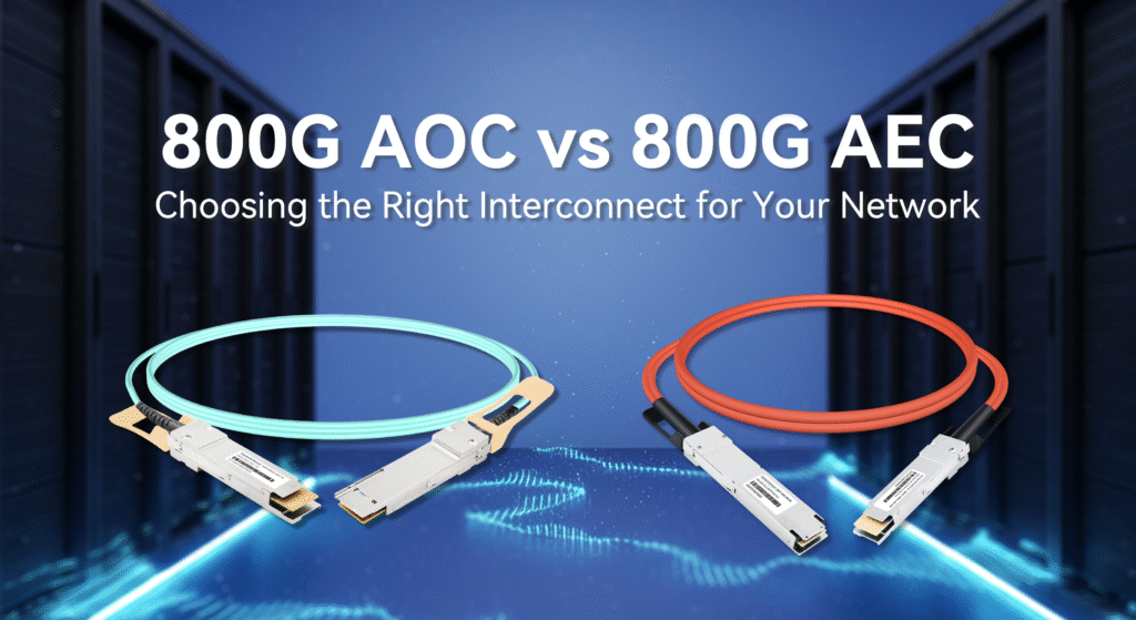 800G AOC vs AEC: Choosing the Right Interconnect for Your Network ...