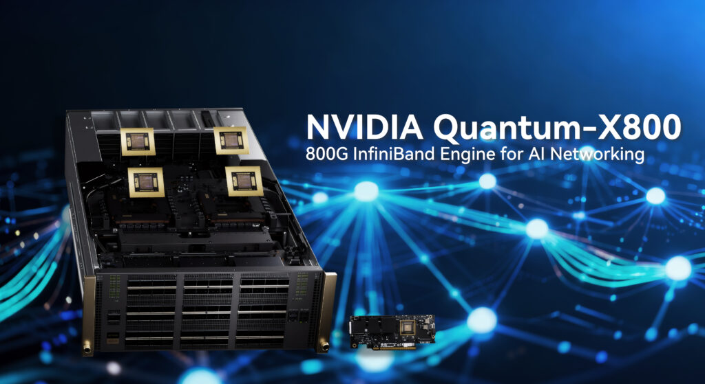 NVIDIA Quantum-X800: AIネットワーキング向け800G InfiniBandエンジン