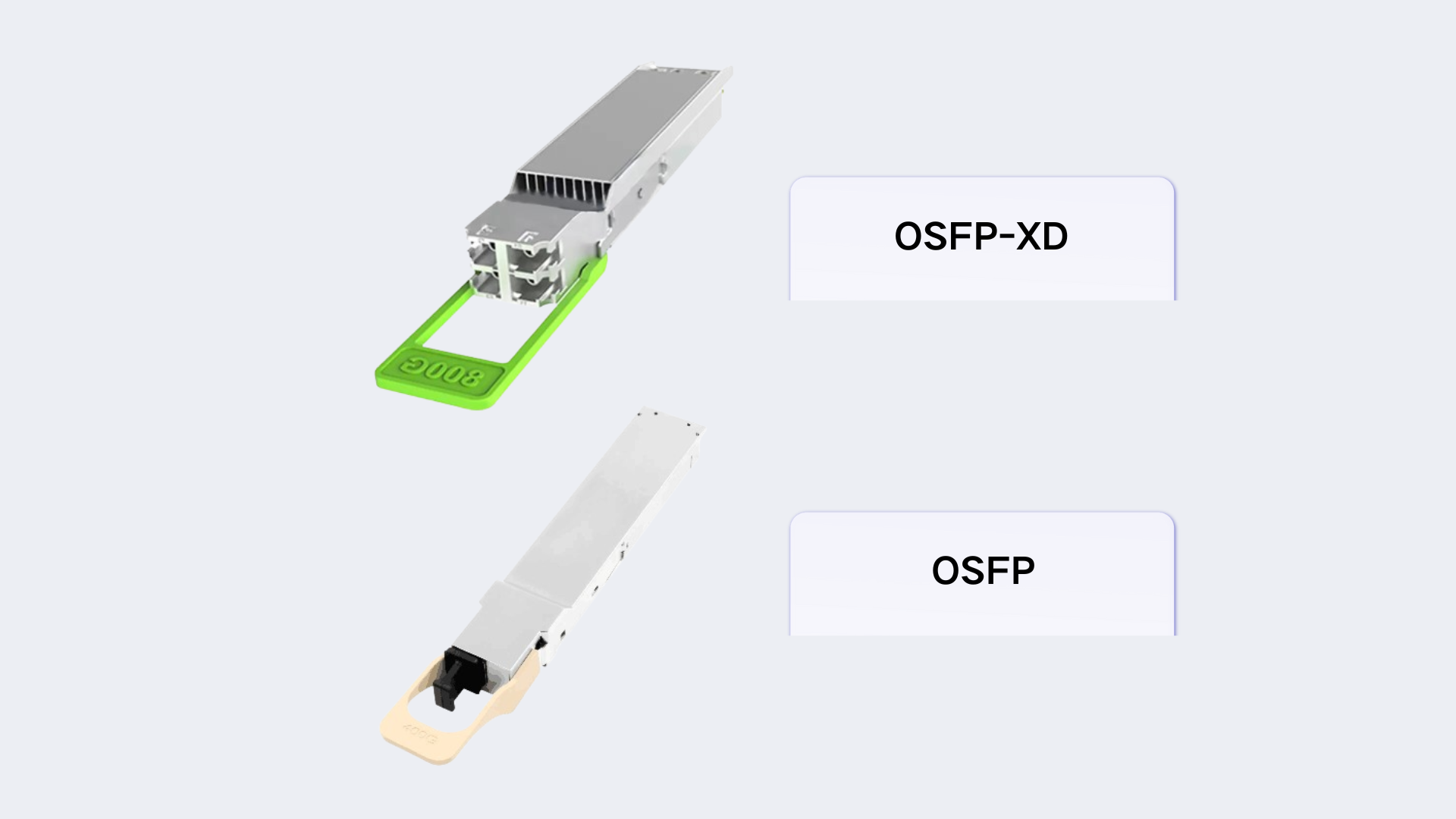 Core Differences Between OSFP and OSFP-XD