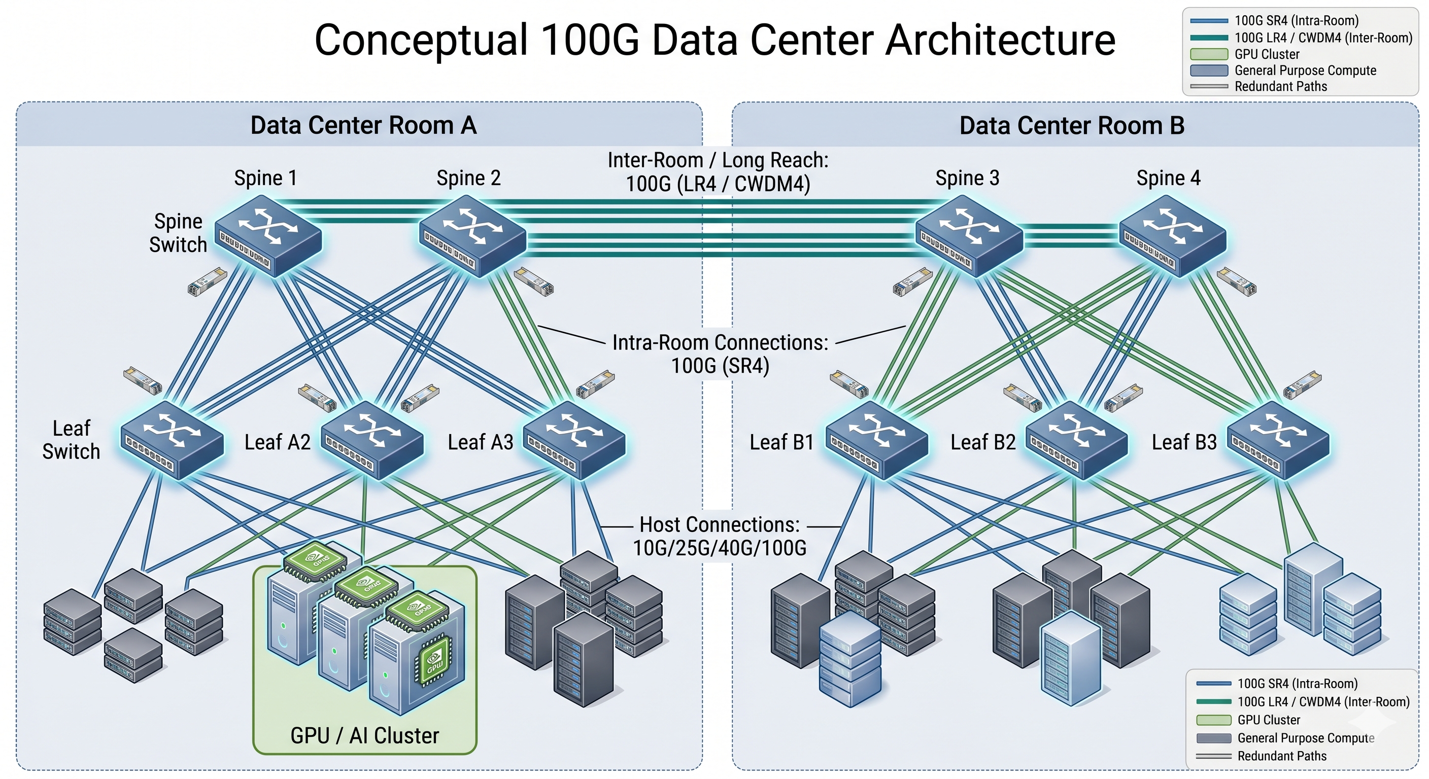 100G Data Center Architecture