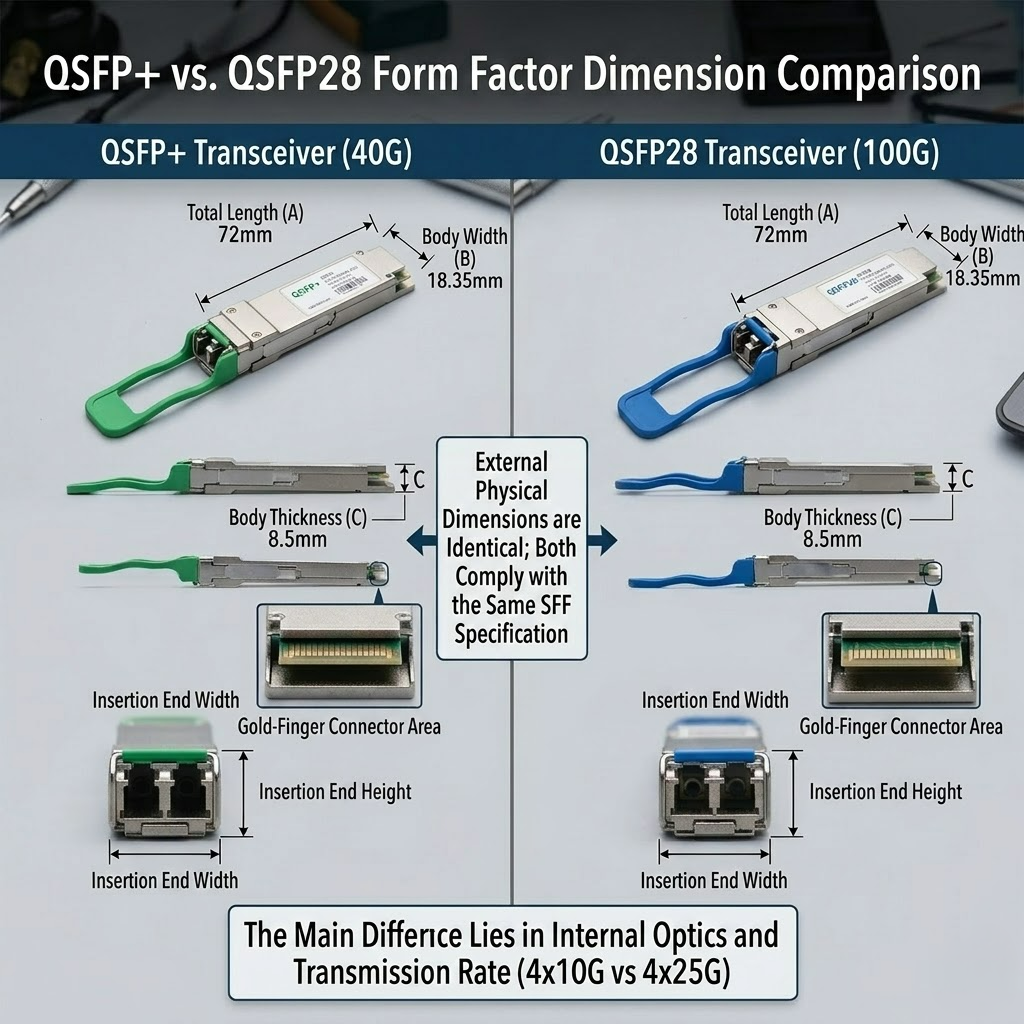 What Are QSFP+ and QSFP28?