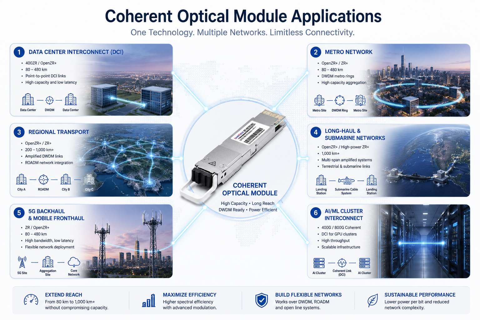 Coherent Optical Module Applications