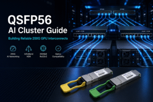 QSFP56 AI Cluster Guide: Building Reliable 200G GPU Interconnects