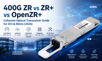 400G ZR vs ZR+ vs OpenZR+: Coherent Optical Transceiver Guide for DCI & Metro