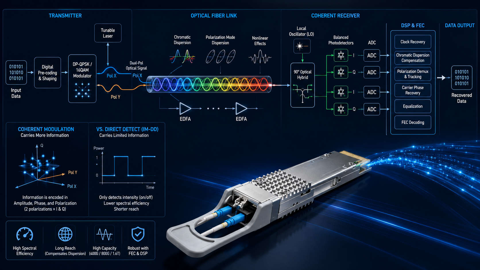 What Are Coherent Optical Modules?