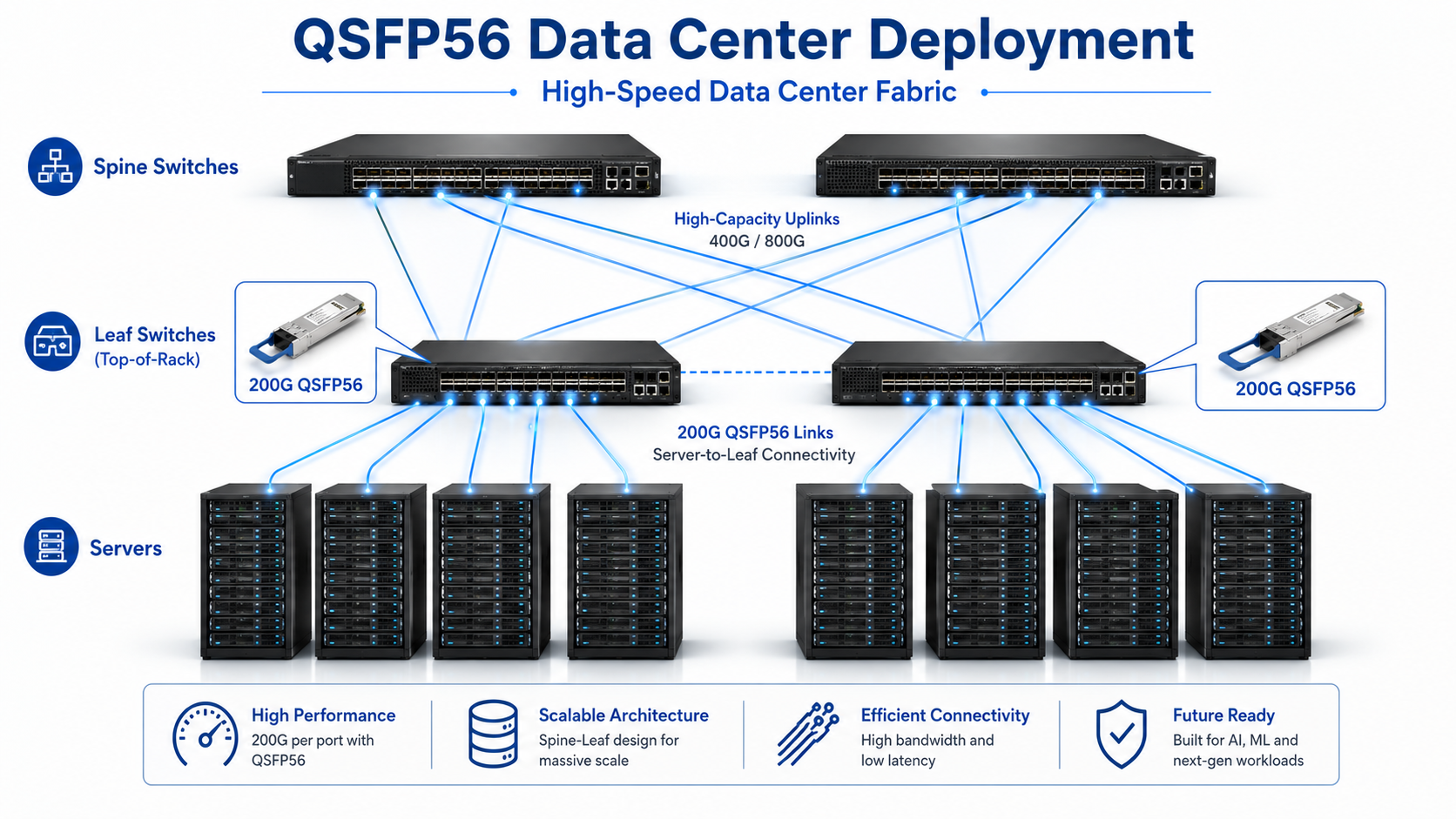 Where QSFP56 Fits in Modern Data Centers
