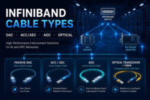 InfiniBand Cable Types: DAC, AOC, and Optical Cable Selection Guide