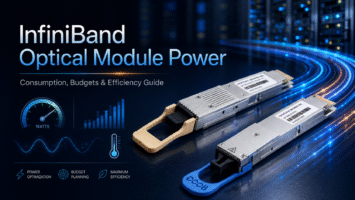InfiniBand Optical Module Power: Consumption, Budgets & Efficiency Guide