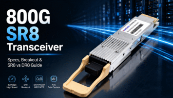 800G SR8 Transceiver: Specs, Breakout & SR8 vs DR8 Guide