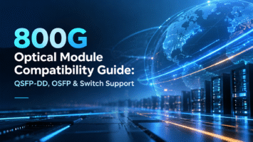 800G Optical Module Compatibility Guide: QSFP-DD, OSFP & Switch Support