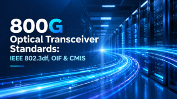 800G Optical Transceiver Standards: IEEE 802.3df, OIF & CMIS Explained