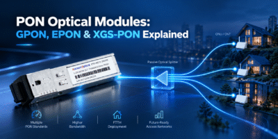 PON Optical Modules: GPON, EPON & XGS-PON Explained