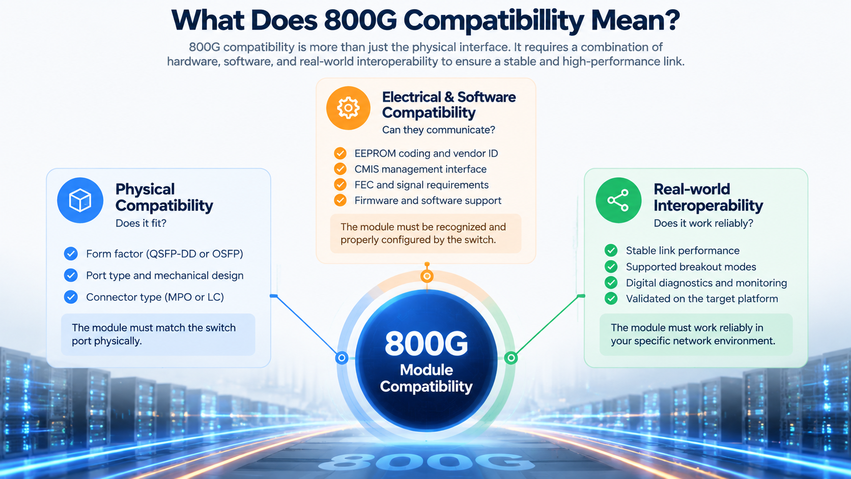 What Does 800G Compatibility Mean?