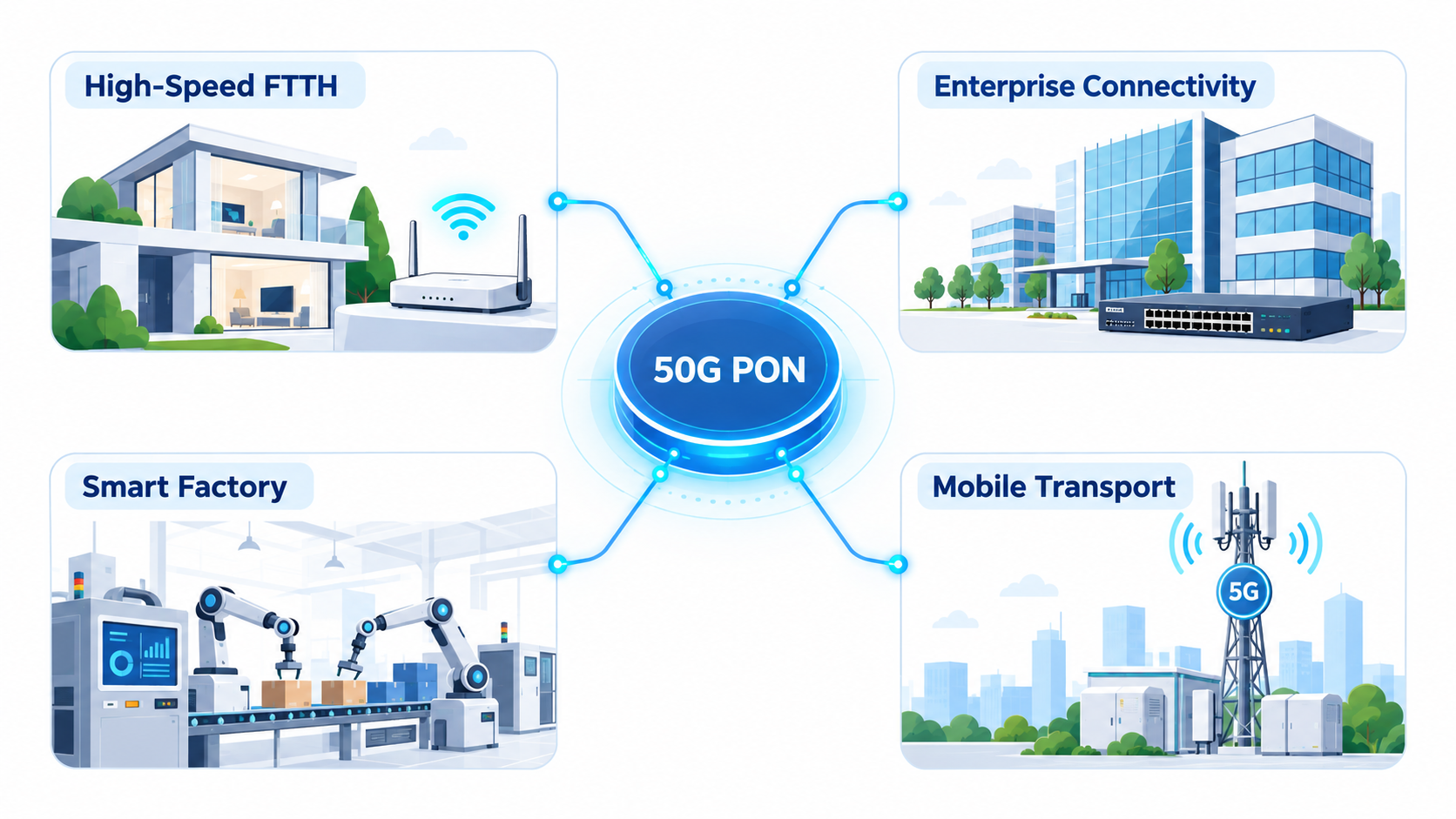 50G PON Key Applications
