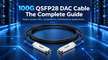 100G QSFP28 DAC Cable: The Complete Guide