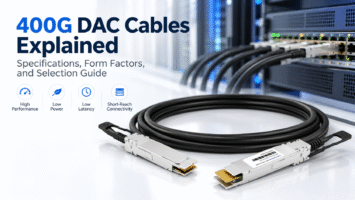 400G DAC Cables Explained: Specifications, Form Factors, and Selection Guide